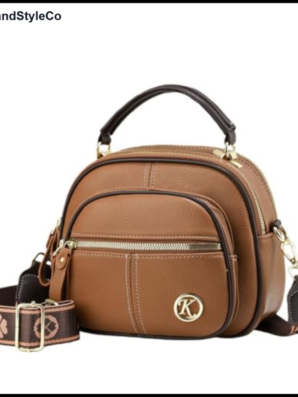 Vintage Saddle Bag for Women Multifunctional Tote with Adjustable Strap
